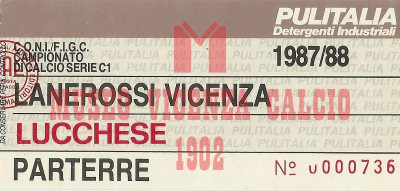 1987-88 Vicenza-Lucchese