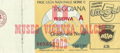 1987-88 Reggiana-Vicenza