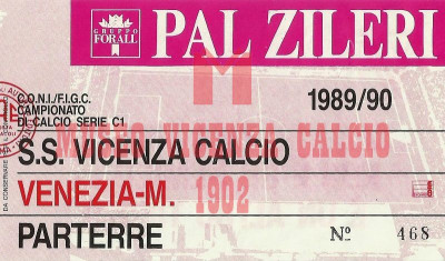 1989-90 Vicenza-Venezia Mestre