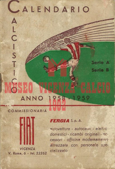 Calendario 1958-59 