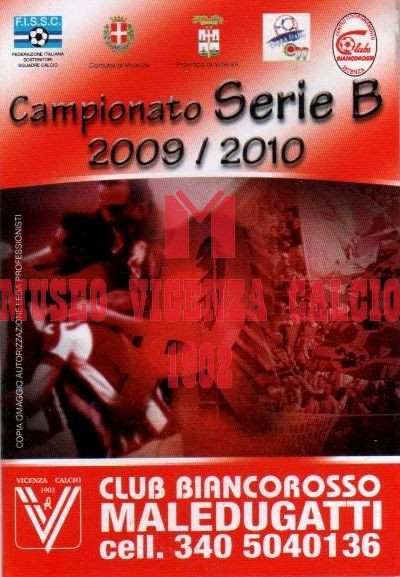 2009-10 calendario club biancorosso Maledugatti