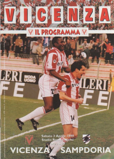 Programma Vicenza-Sampdoria 3-4-1999