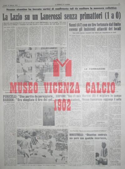Il Giornale di Vicenza 19-2-1973