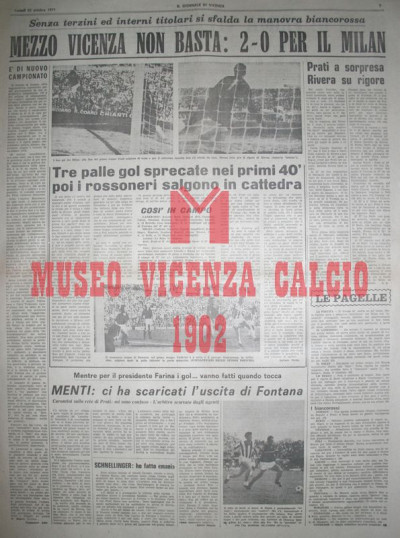 Il Giornale di Vicenza 25-10-1971