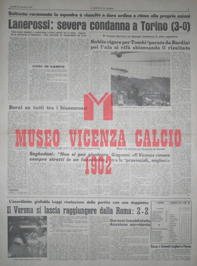 Il Giornale di Vicenza 25-9-1972