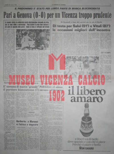 Il Giornale di Vicenza 26-3-1973