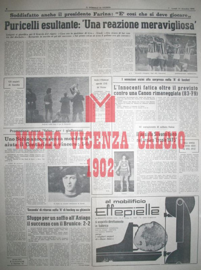 Il Giornale di Vicenza 31-12-1973