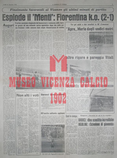 Il Giornale di Vicenza 31-12-1973